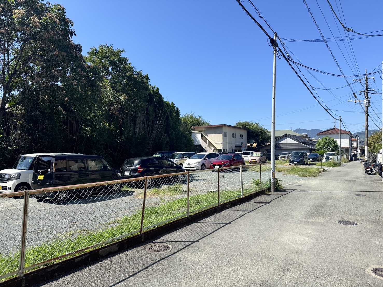 花陵会駐車場